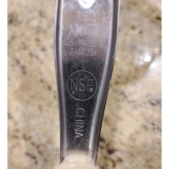 JP 3 oz 89 ML Slotted Strainer Spoon Ladle 64323 Portion Control - Picture 7 of 11